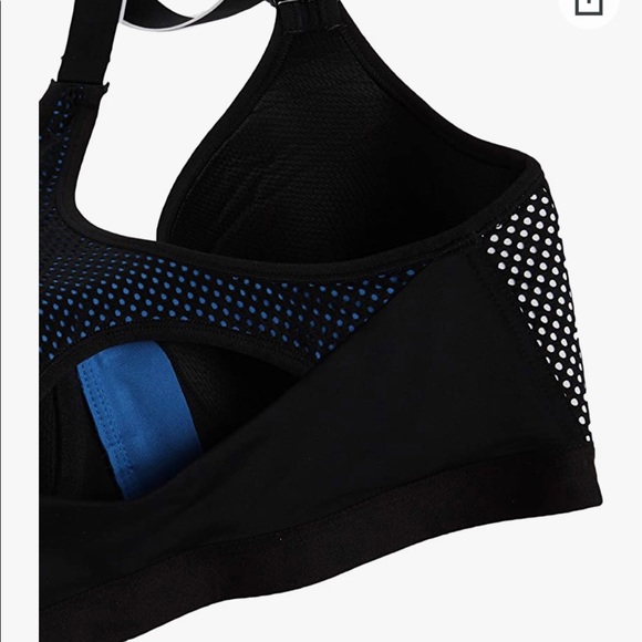 Maidenform front zip mounded cup sports bra - Picture 4 of 9